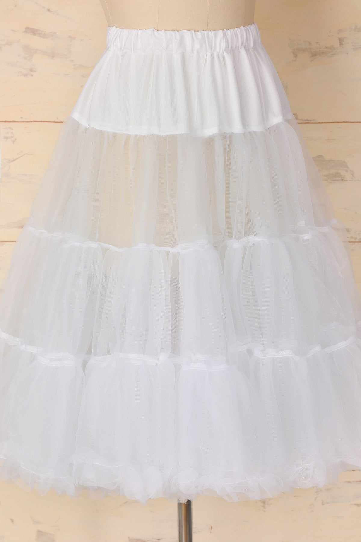 White Tulle Petticoat