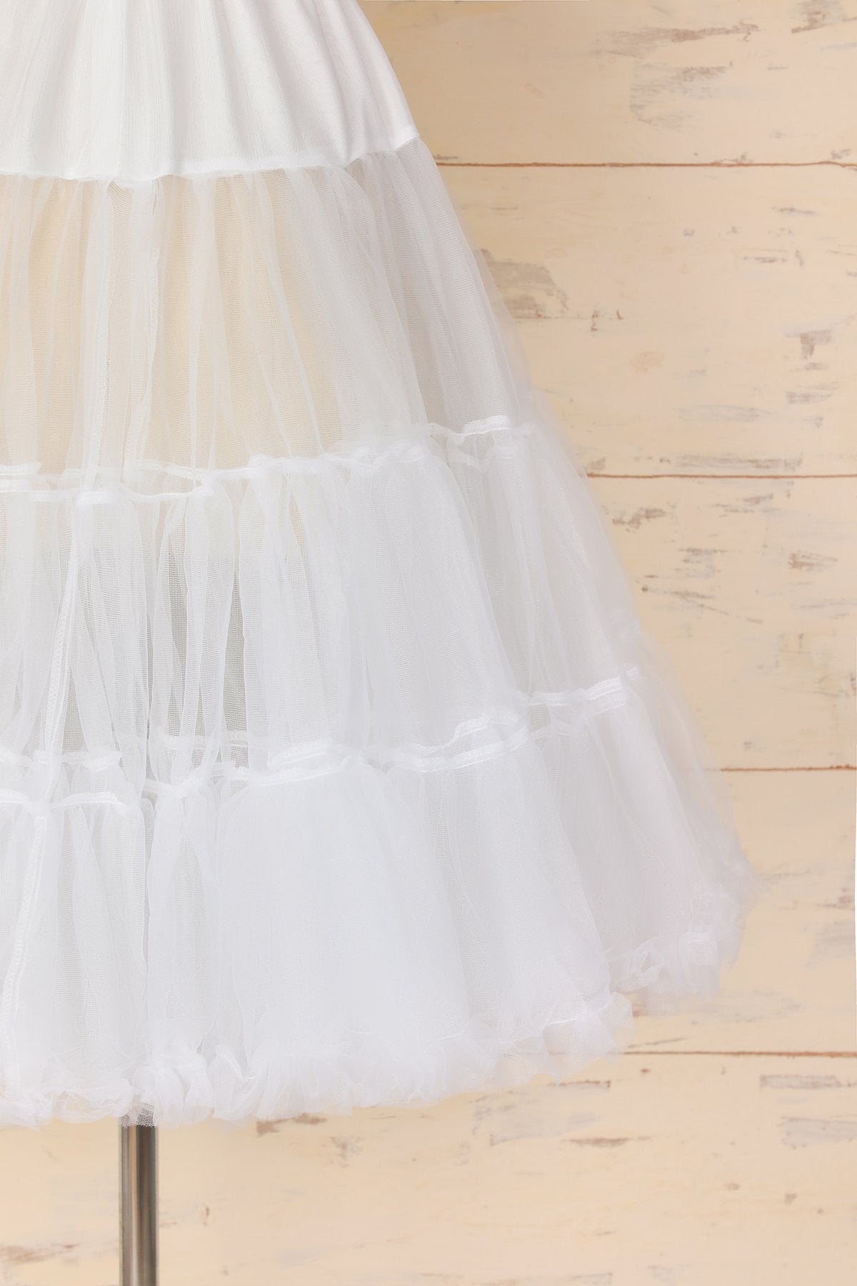 White Tulle Petticoat