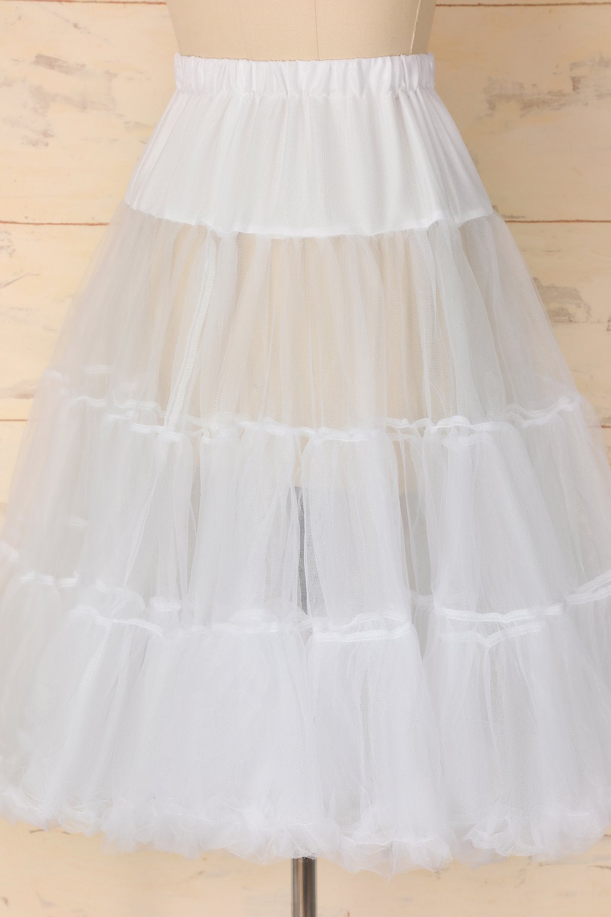 White Tulle Petticoat